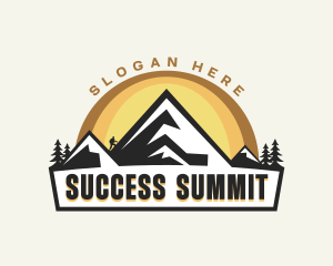 Forest Summit Adventure logo design