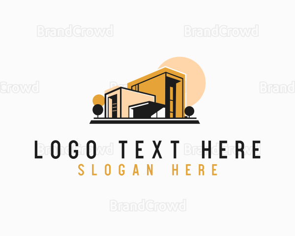 Modern Exterior Design Logo