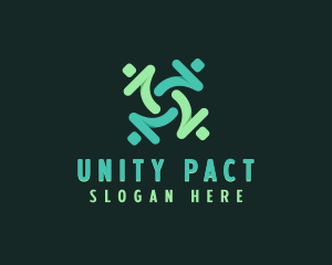 Unity Cooperative Welfare logo design