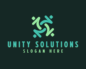 Unity Cooperative Welfare logo design