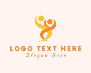 Social Media - Human Foundation Community logo design