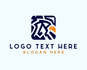 Avian - Tribal Bird Aviary logo design