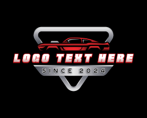 Racing - Car Garage Mechanic logo design