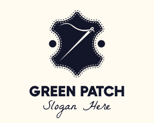 Patch - Needle Thread Sewing Badge logo design