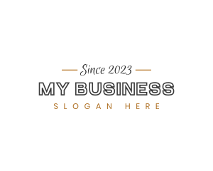 Modern Restaurant Business logo design
