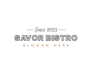 Restaurant - Modern Restaurant Business logo design