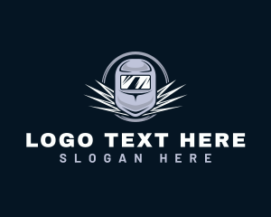 Welding - Industrial Welding Mask logo design