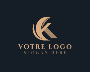 Boutique - Generic Swoosh Letter K logo design