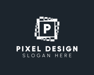 Digital Pixel Media  logo design