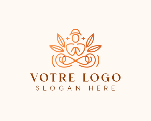 Yogi - Yoga Meditation Spa logo design