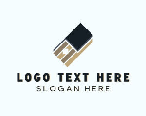Pattern - Flooring Tile Parquet logo design