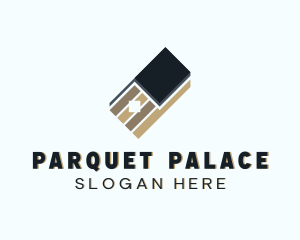 Parquet - Flooring Tile Parquet logo design