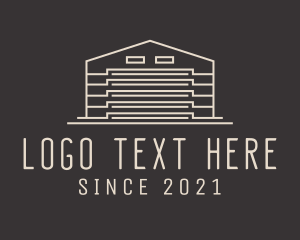 Factory - Storage Building Facility logo design