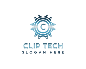 Cyber Tech Developer logo design