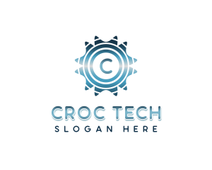 Cyber Tech Developer logo design