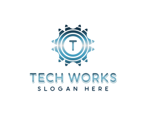 Cyber Tech Developer logo design