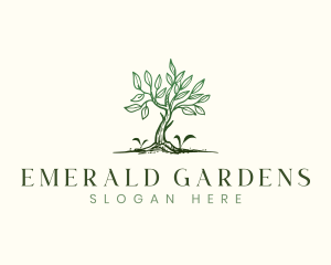 Plant Tree Farm logo design