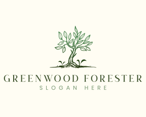 Plant Tree Farm logo design