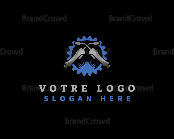 Welding Industrial Fabrication Logo