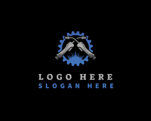 Welding Industrial Fabrication Logo