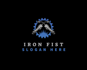 Welding Industrial Fabrication logo design