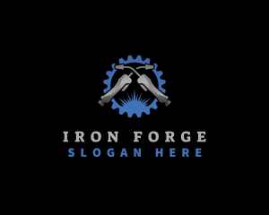 Forge - Welding Industrial Fabrication logo design