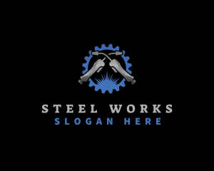 Welding Industrial Fabrication logo design