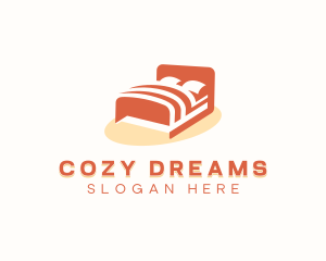 Bed Furniture Bedroom logo design