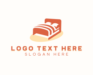 Bed Furniture Bedroom Logo