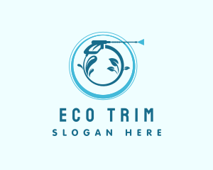 Eco Water Pressure Washer logo design