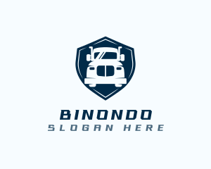 Vehicle - Truck Shield Logistics logo design
