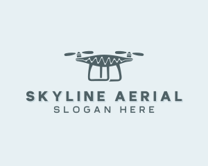 Aerial - Aerial Drone Rotorcraft logo design