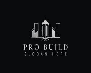 Building Property Contractor logo design