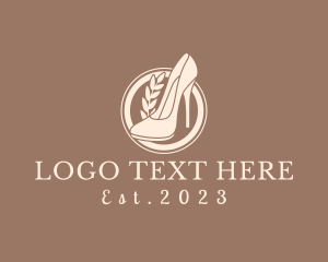 Women - Elegant Stiletto Heel logo design