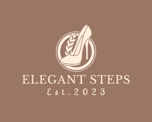 Elegant Stiletto Heel logo design