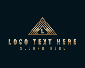 Luxury - Luxury Pyramid Triangle logo design