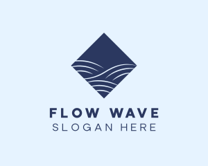 Current - Wave Ocean Resort logo design