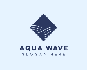 Wave Ocean Resort logo design