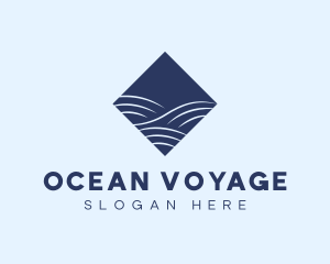 Wave Ocean Resort logo design