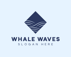 Wave Ocean Resort logo design