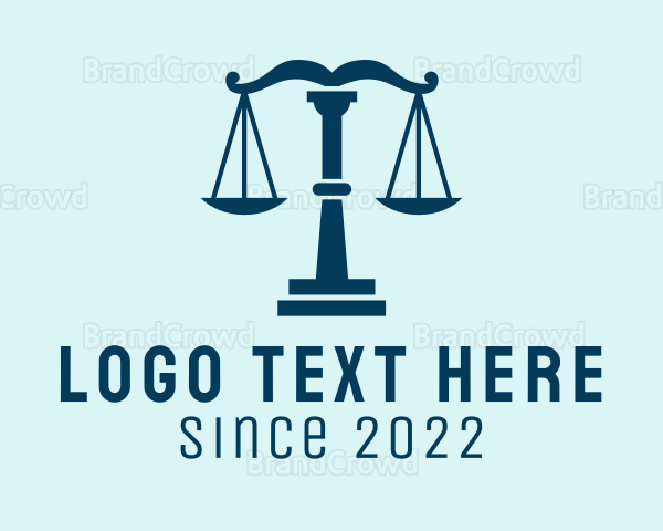 Blue Scale Law Firm Logo