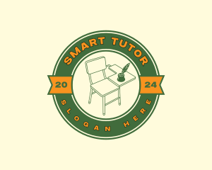 Tutor - Student Tutor Chair logo design