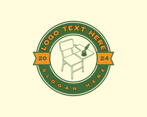 Desk - Student Tutor Chair logo design