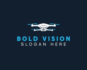 Drone Surveillance Camera logo design