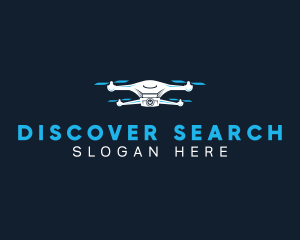 Drone Surveillance Camera logo design