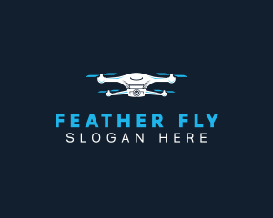 Drone Surveillance Camera logo design