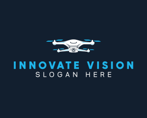 Drone Surveillance Camera logo design