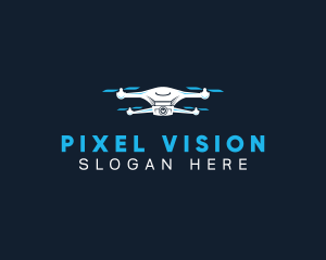 Drone Surveillance Camera logo design