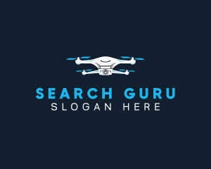 Drone Surveillance Camera logo design