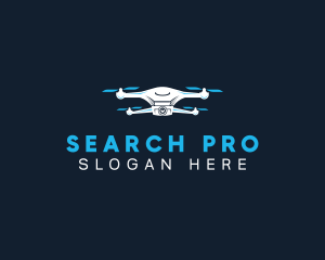 Drone Surveillance Camera logo design